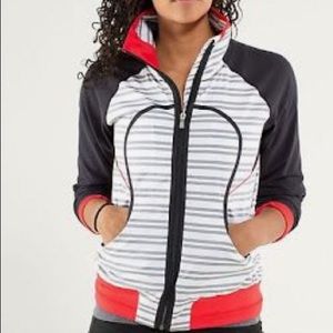 Lululemon Run Track Attack Zip Jacket Size 4